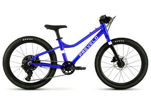 Prevelo Alpha Three blue 20 inch wheel 8-speed ultralight hybrid bike
