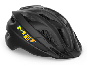 MET Crackerjack Black matt youths MTB helmet UN 52-57cm.