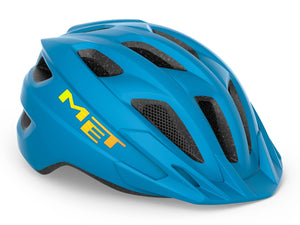 MET Crackerjack Cyan matt youths MTB helmet UN 52-57cm.