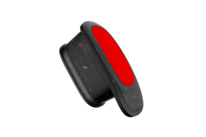 Woom READY rechargeable LED helmet light.