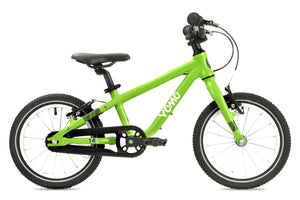 Yomo 14 green 14-inch wheel lightweight hybrid mountain bike.