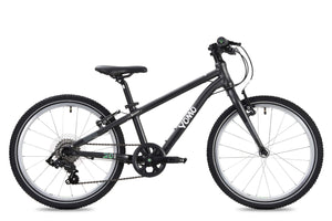 Yomo 20 dark grey 20-inch wheel 7-speed lightweight hybrid mountain bike.