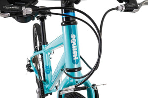 Squish 24 inch wheel mint girls 8 speed lightweight hybrid mountain bike.