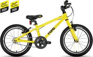 Frog 44 Tour de France™ yellow edition 14 inch wheel lightweight hybrid mountain bike.