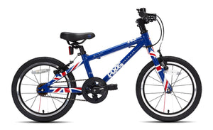 Frog 48 Union Jack Blue 16 inch wheel lightweight hybrid mountain bike.