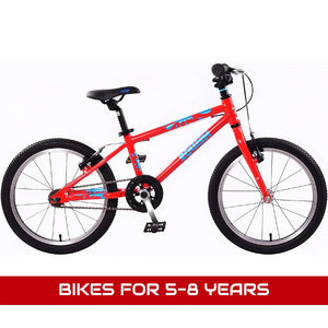 Bikes for 5-8 years featuring a Squish 18 red 18
