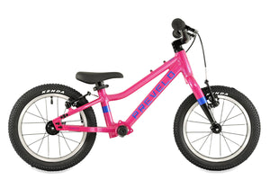 Prevelo Alpha One pink 14 inch wheel ultralight children's bike with BALANCE-TEC™
