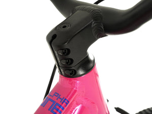 Prevelo Alpha One alloy 1-piece bar/stem with knee-friendly design.
