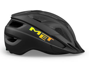 MET Crackerjack MIPS Black matt youths MTB helmet UN 52-57cm.