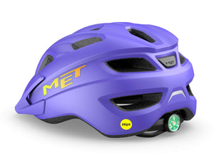 MET Crackerjack MIPS Purple matt youths MTB helmet UN 52-57cm.