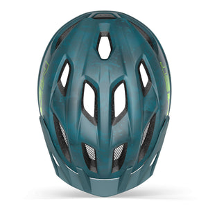 MET Crackerjack Petrol matt youths MTB helmet UN 52-57cm.