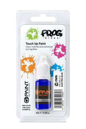 G-Paint Frog Bikes electric blue touch-up paint.