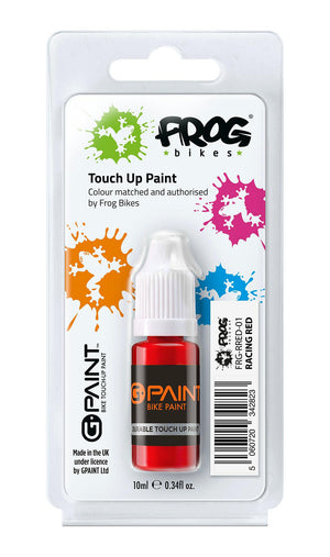 G-Paint Frog Bikes racing red touch-up paint