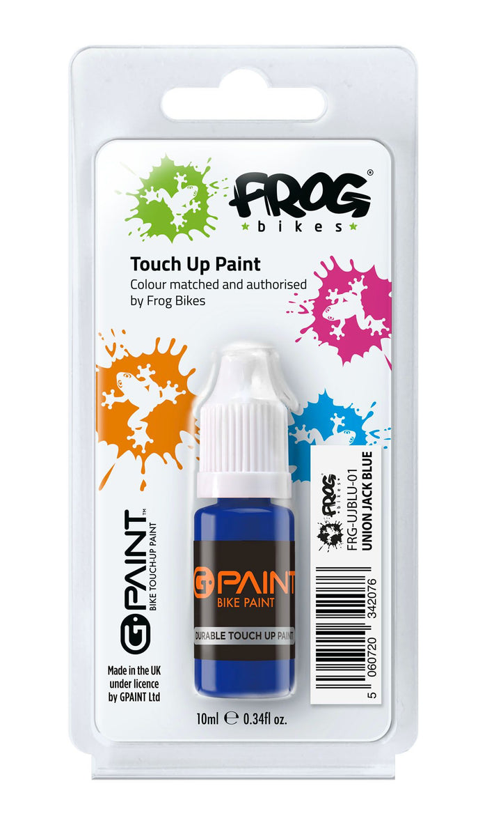 Frog Bikes Union Jack Blue touch-up paint