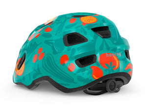 MET Hooray Green Fruit kids helmet.