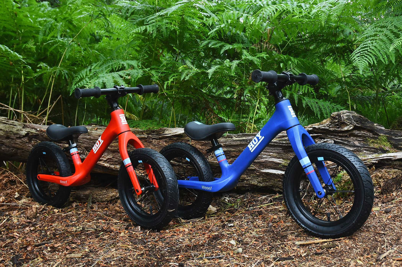 hoy kinderfahrrad HOY Weee! Red 12" Kids Balance Bike