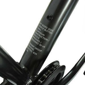 HOY Pentland 24 frame information decal.