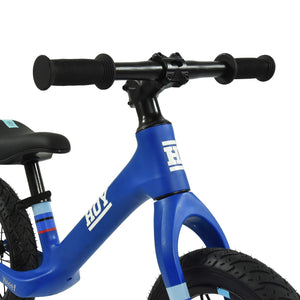HOY Weee! blue 12 inch wheel lightweight children's balance bike.