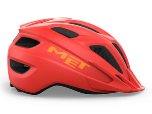 MET Crackerjack Scarlet Red matt youths MTB helmet UN 52-57cm.