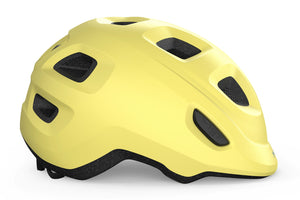 MET Hooray Soft Yellow kids helmet.