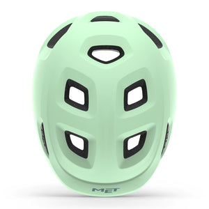 MET Hooray Dusted Green kids helmet.