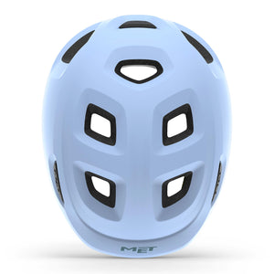 MET Hooray Lilac kids helmet.