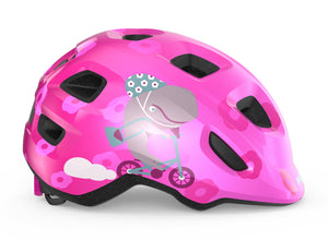 MET Hooray Pink Whale kids helmet.