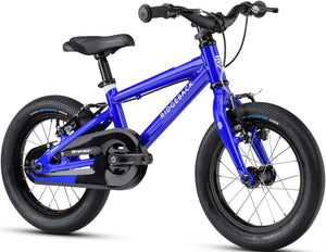 Ridgeback Dimension 14 inch wheel blue lightweight mountain bike.