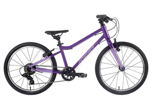 Reid H20 purple 20-inch wheel 7-speed lightweight hybrid mountain bike