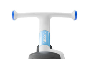 Woom WOW dreamy sky ultralight self-balancing balance bike.