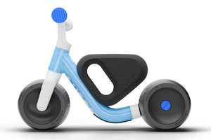 Woom WOW dreamy sky ultralight self-balancing balance bike.