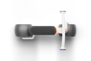 Woom WOW pop peach ultralight self-balancing balance bike.