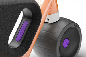 Woom WOW pop peach ultralight self-balancing balance bike.