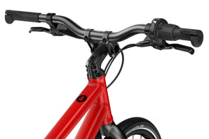 Woom EXPLORE 4 individually adjustable Vario handlebar stem.