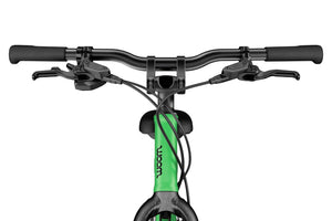 Woom EXPLORE 5 jungle green 24 inch wheel 8
-speed ultralight hybrid bike.