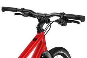 Woom EXPLORE 5 individually adjustable Vario handlebar stem.