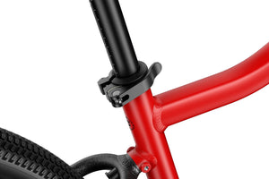 Woom EXPLORE 5 practical quick-release seat post clamp.