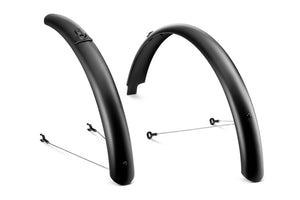 Woom 5 SNAP click-on mudguards.