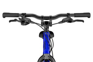 Woom EXPLORE 6 magnetic blue 26 inch wheel 8
-speed ultralight hybrid bike.