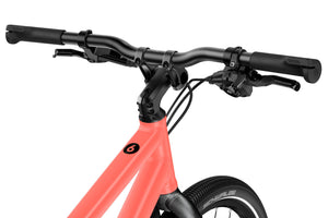Woom EXPLORE 6 individually adjustable Vario handlebar stem.