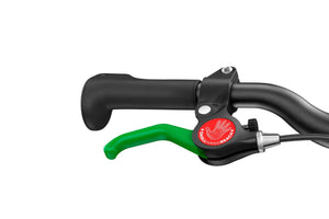 Woom GO 1 child specific brake lever.