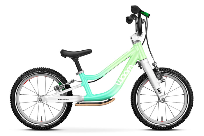 Woom GO 1 PLUS balance bike spearmint crush
