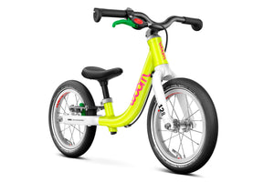 Woom GO 1 neon lime 12-inch wheel ultralight children's balance bike