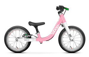 Woom GO 1 powder pink 12 inch wheel ultralight children's balance bike