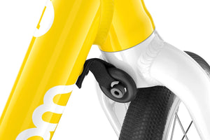 Woom GO 1 flexible steering limiter.