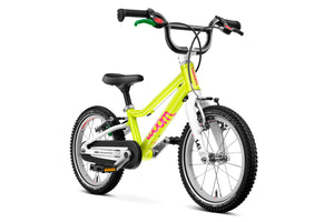 Woom GO 2 neon lime 14-inch wheel ultralight children's bike