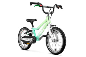 Woom GO 2 spearmint crush 14 inch wheel ultralight children's bike.