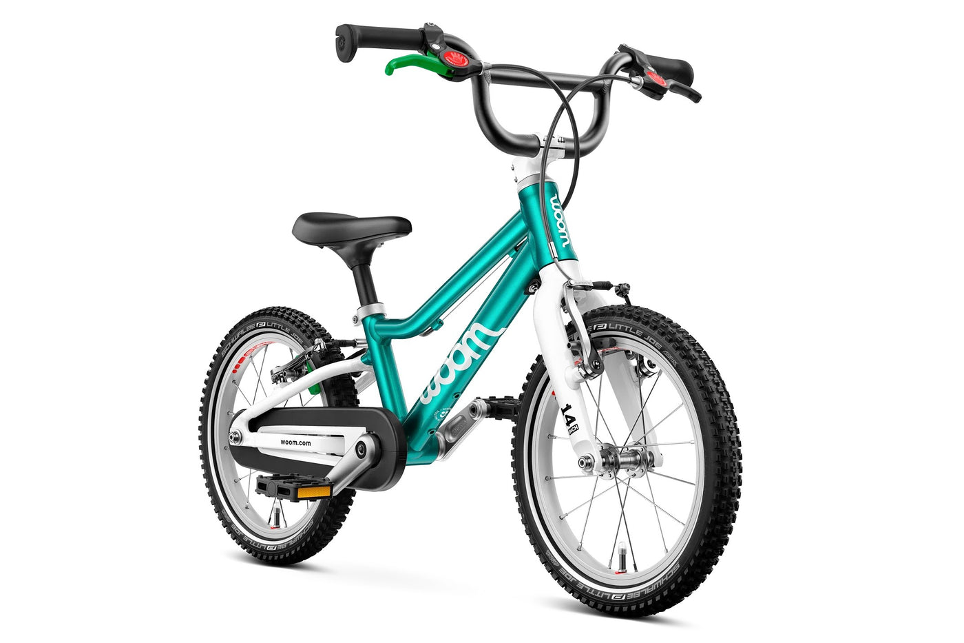 Woom GO Metallic Turquoise 14