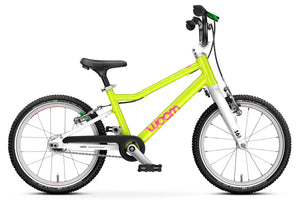 Woom GO 3 AUTOMAGIC neon lime 16-inch wheel ultralight children's bike