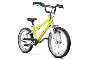 Woom GO 3 AUTOMAGIC neon lime 16-inch wheel ultralight children's bike